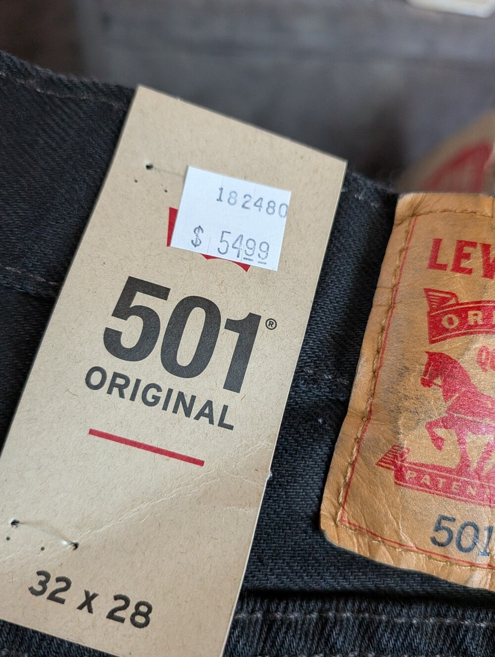 Levi's 501 Original Men's Jeans - Black